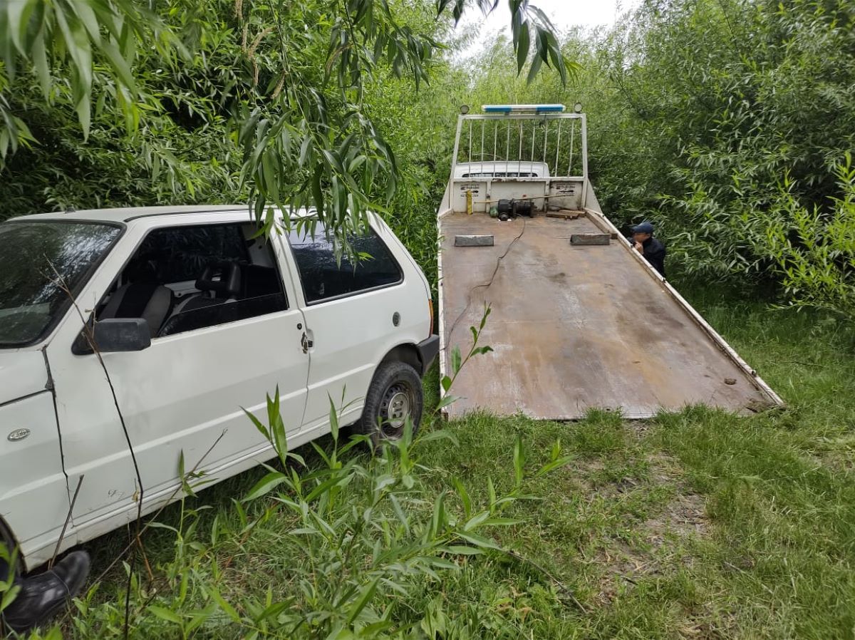 Encontraron un auto que había sido robado de un domicilio