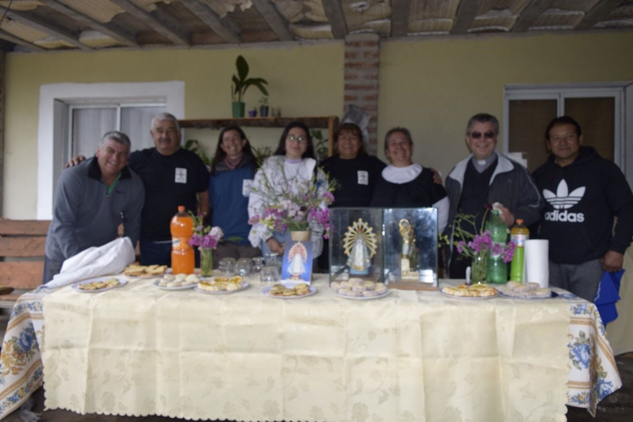 Llegan a Esquel las imágenes de la Virgen de Luján y San José