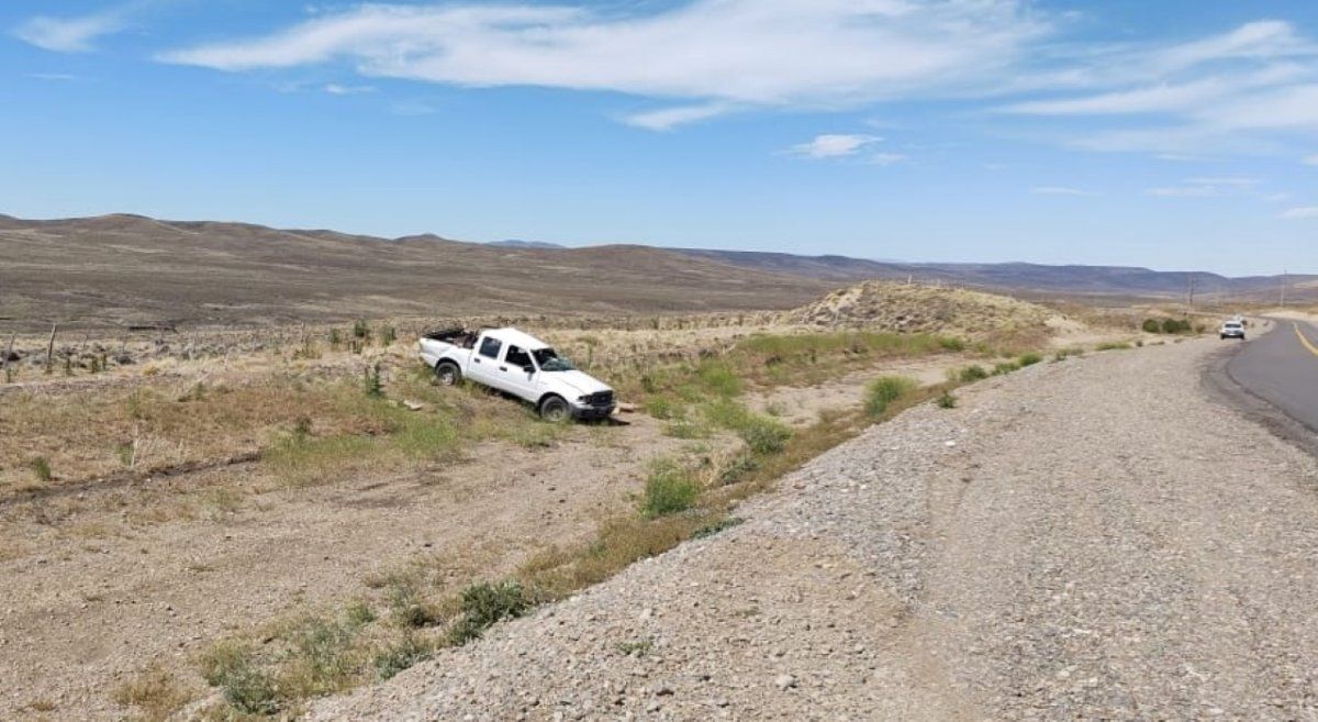 Volcó una camioneta en la ruta y hay tres lesionados