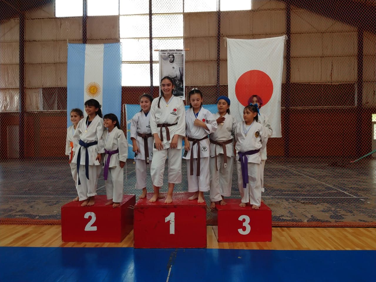 El karate rindió homenaje al Sensei Carlos Kaless