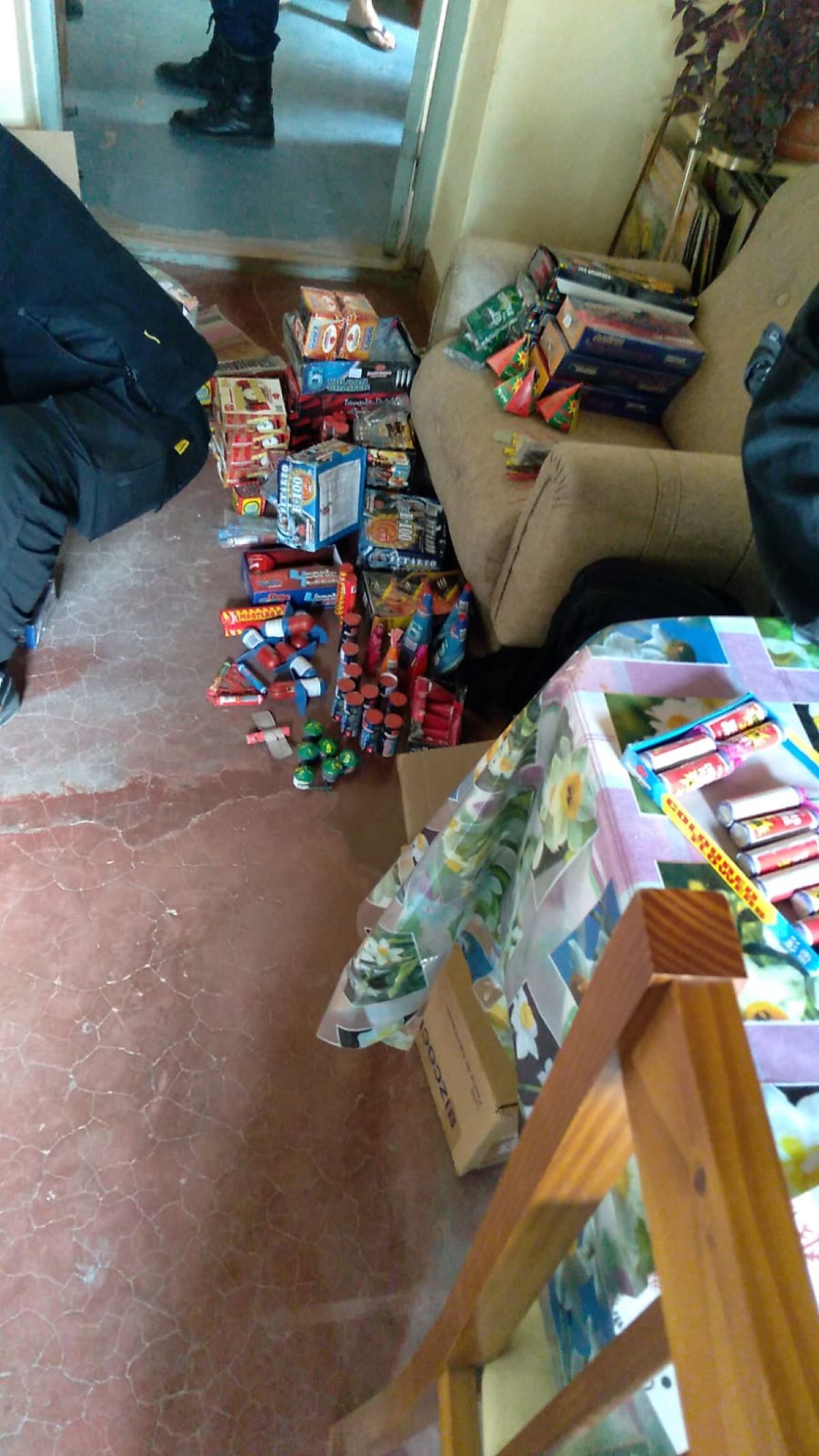 Secuestraron una gran cantidad de pirotecnia a horas de Año Nuevo