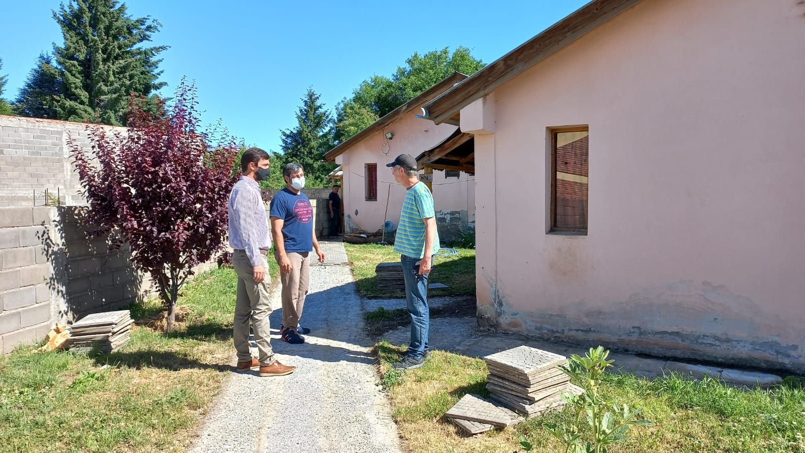 Trevelin: realizan refacciones edilicias en las casas de adultos mayores