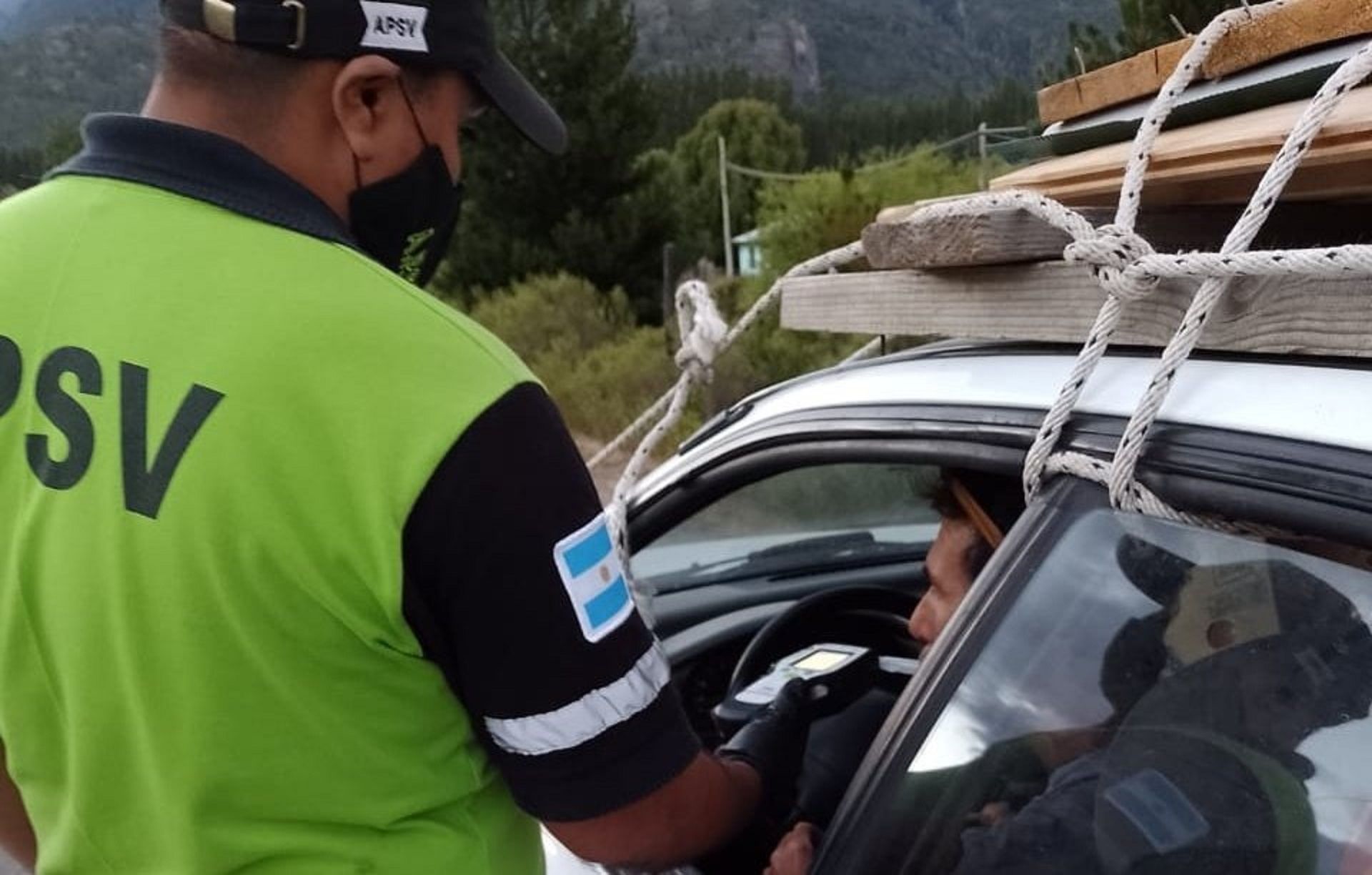 Seguridad Vial detectó 7 alcoholemias positivas en la cordillera