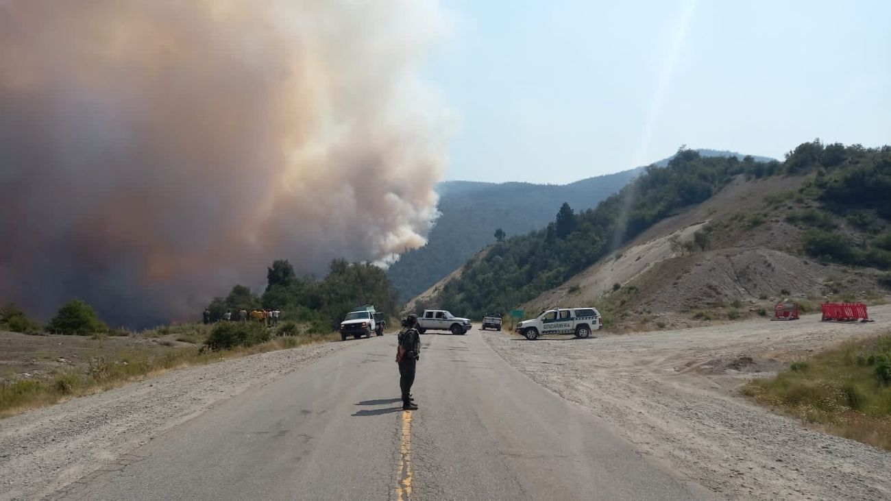 Nuevamente está cortada la Ruta 40 entre El Bolsón y Bariloche (InfoChucao (El Bolsón))