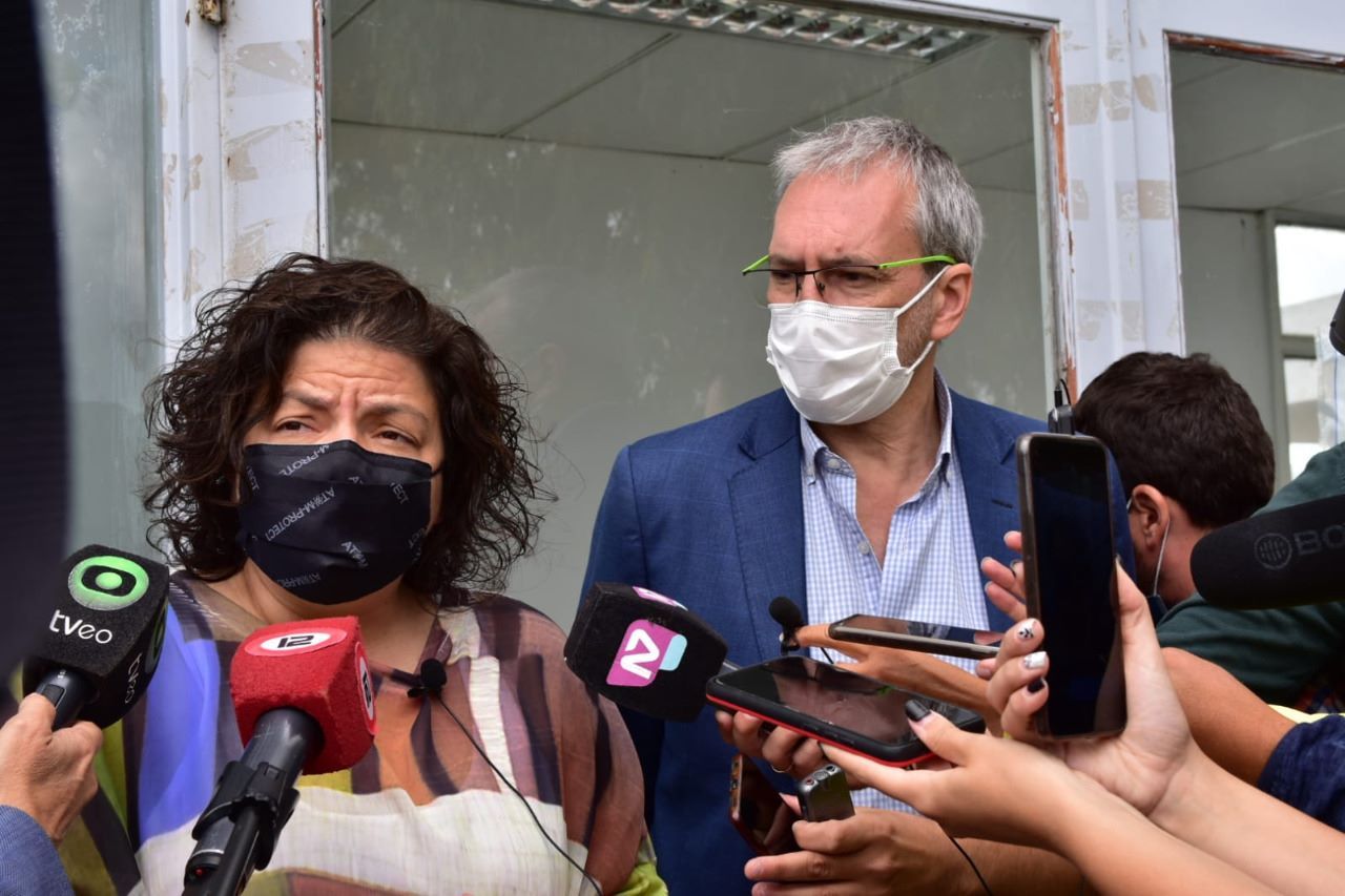 Vizzotti en Chubut: "esperamos que el descenso de casos sea más rápido también"