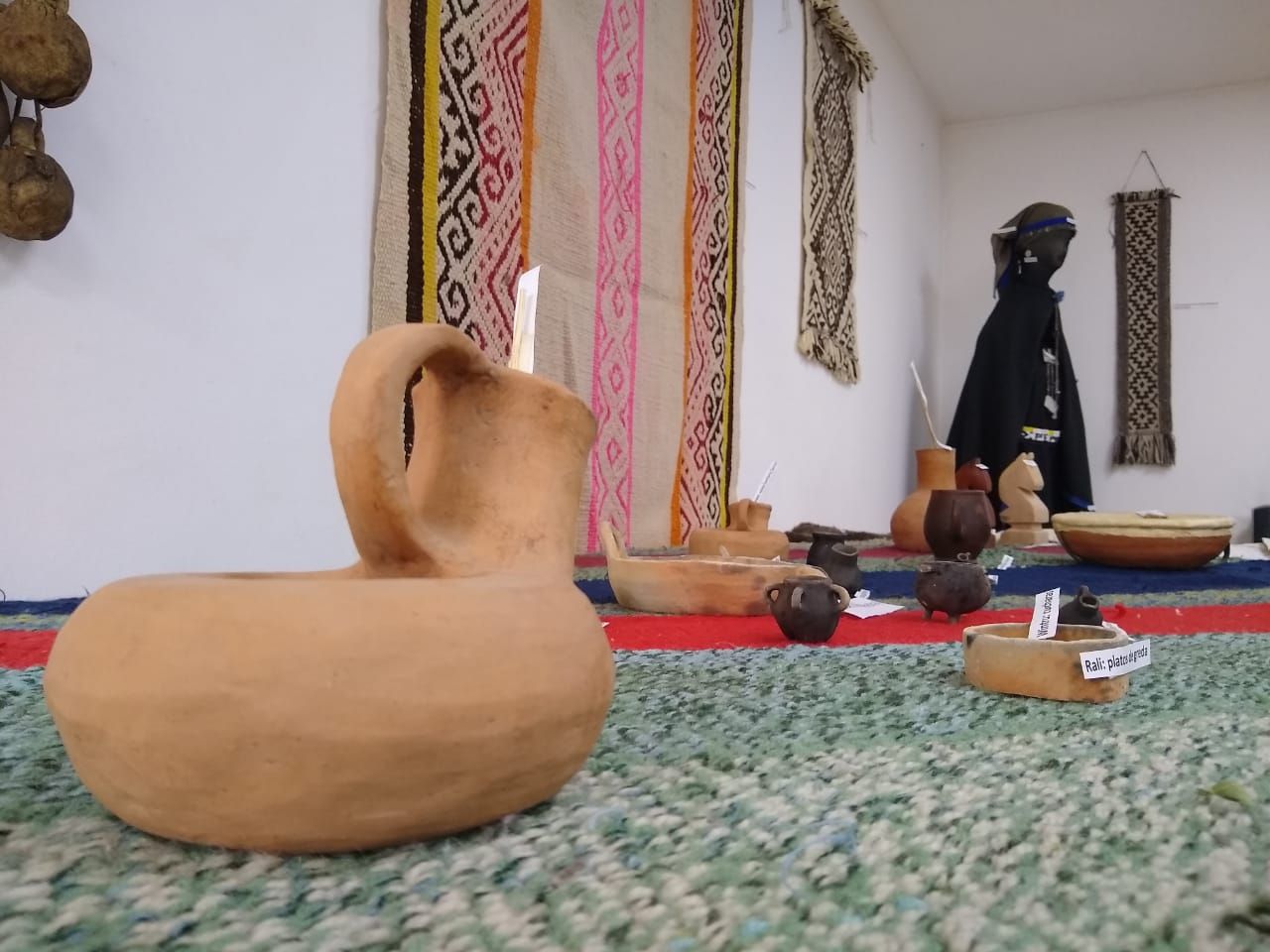 Inauguraron la muestra ancestral de la comunidad de Lago Rosario y Sierra Colorada