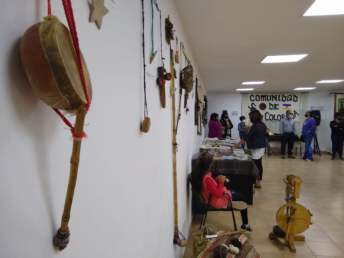 Inauguraron la muestra ancestral de la comunidad de Lago Rosario y Sierra Colorada