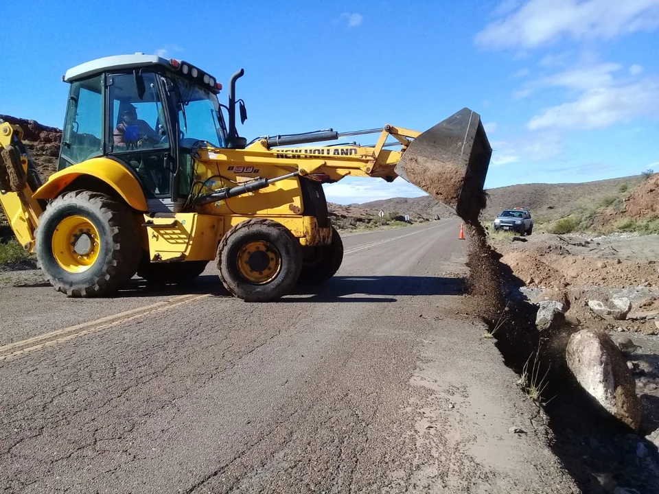 Trabajos en Ruta 25: Precaución al transitar entre Trelew y Esquel