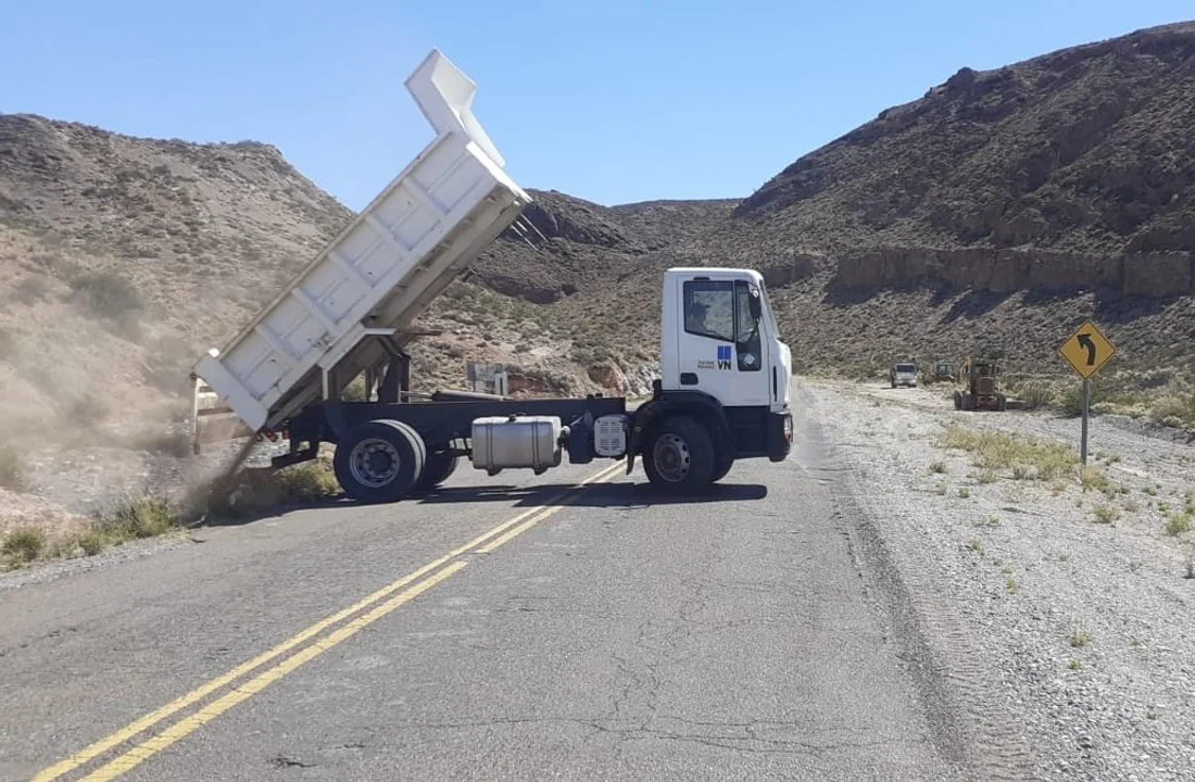 Trabajos en Ruta 25: Precaución al transitar entre Trelew y Esquel