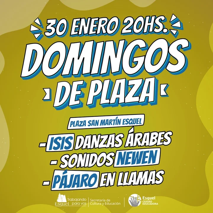 Se viene un nuevo Domingo de Plaza: mirá las propuestas artísticas