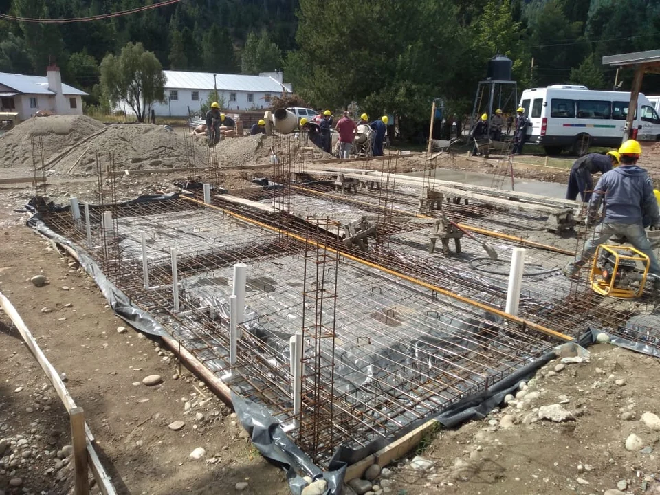 La ampliación del Hospital de Lago Puelo comienza a tomar forma