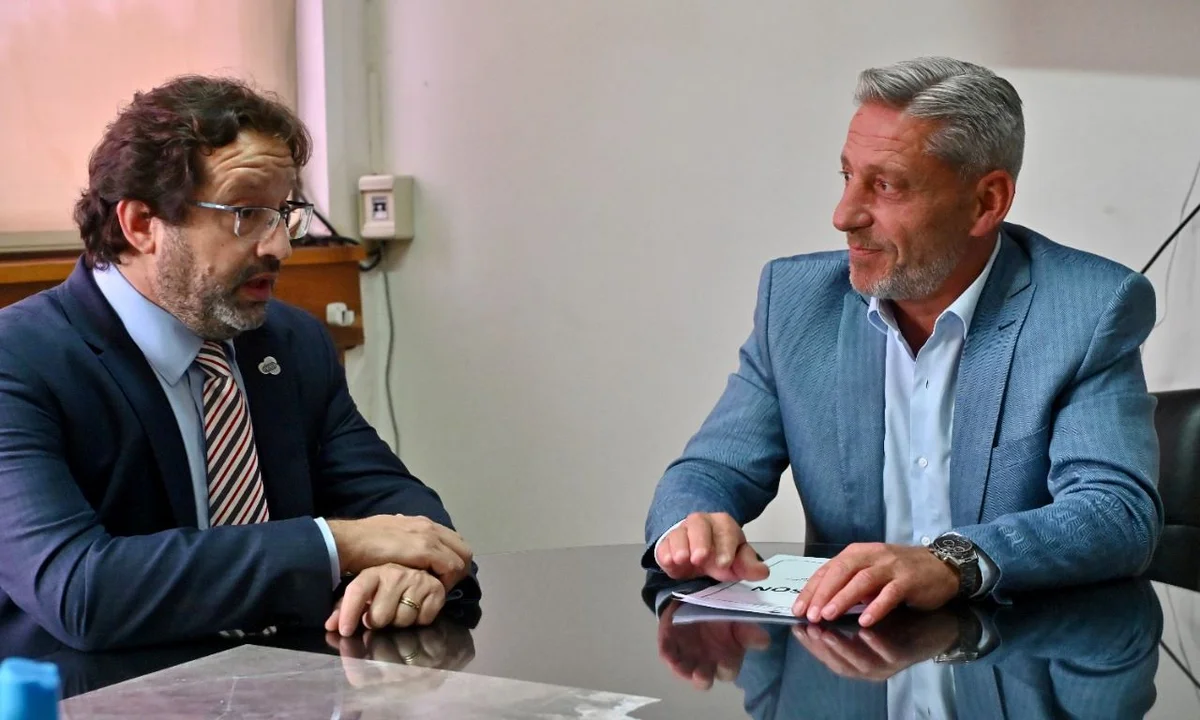 Censo 2022: Lavagna llegó a Chubut para coordinar tareas con Arcioni