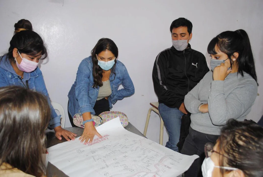 Realizan relevamiento sociodemográfico en el barrio Ceferino