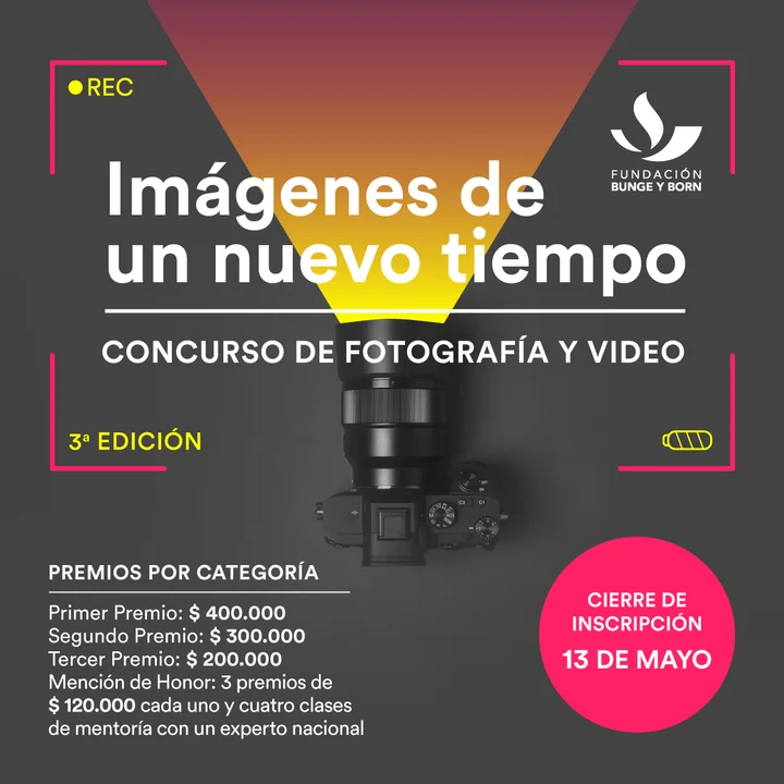 Concurso de fotografía y video para jóvenes de todo el país con interesantes premios