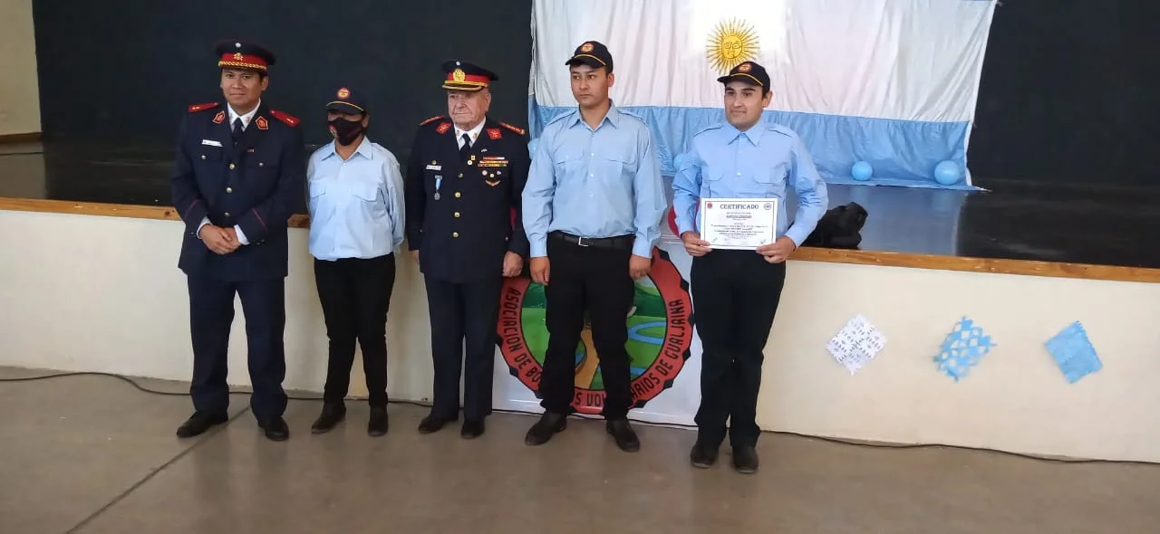 Gualjaina formó su primer cuerpo activo de Bomberos Voluntarios