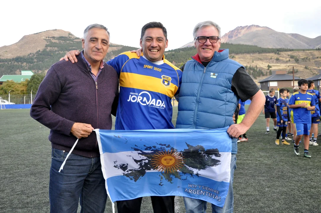 Cada capitán de Belgrano de Esquel llevará un brazalete alusivo a Malvinas