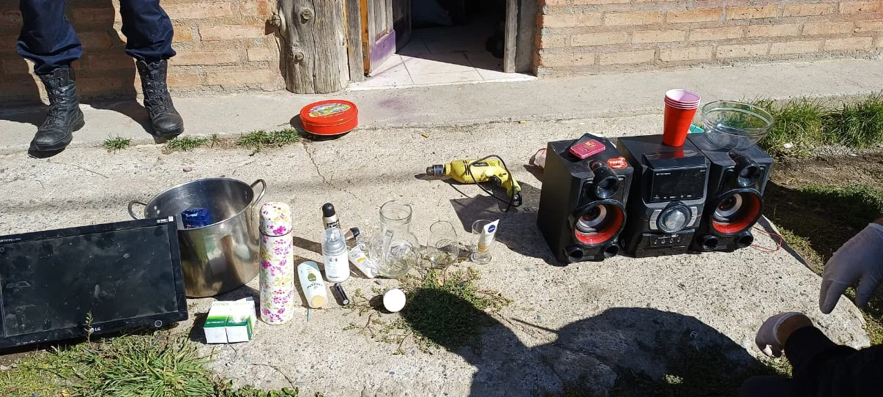 Cholila: recuperaron elementos a pocas horas de ser robados 