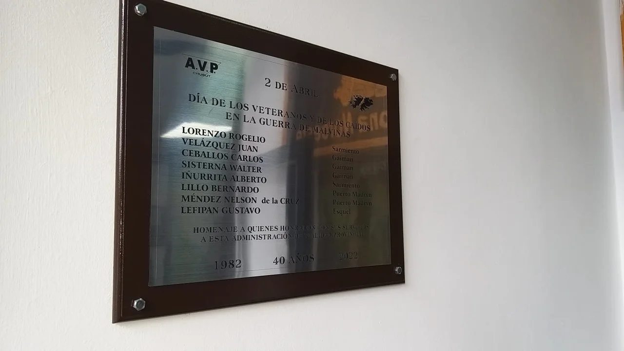 Esquel: Vialidad Provincial homenajeó a los Ex Soldados Combatientes de Malvinas