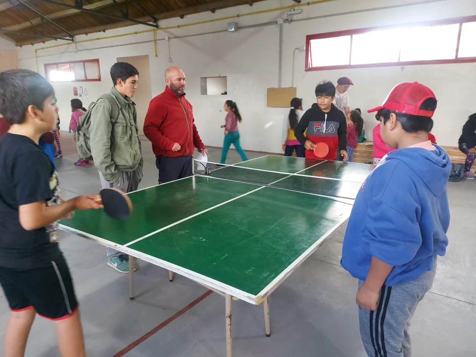 Más de 50 niños participaron de los Juegos Comunales en Trevelin