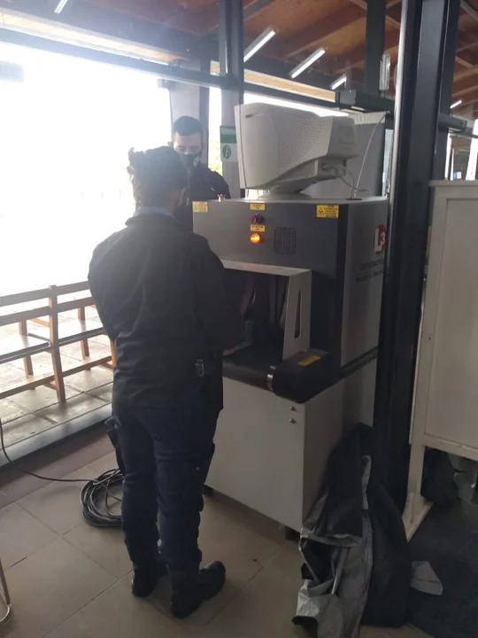 Detectaron una bolsa con cannabis durante un control en la Terminal de Ómnibus