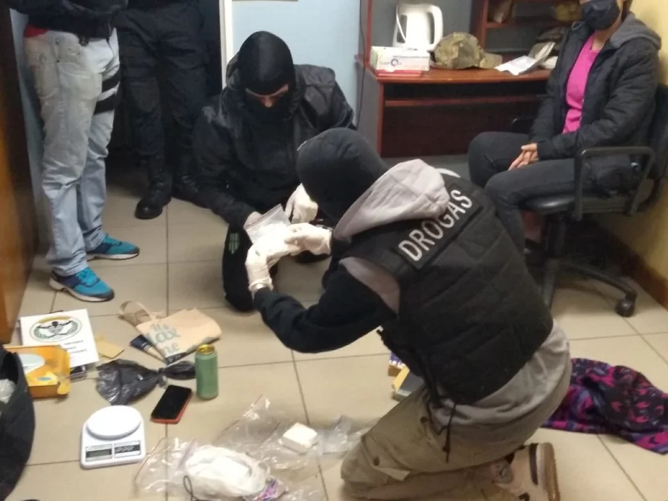 Más detalles del procedimiento en el que secuestraron 1000 dosis de cocaína