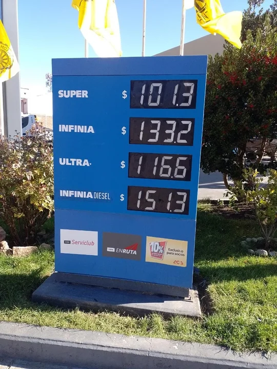 Aumento: Cómo quedó el precio de la nafta y el gasoil en Esquel