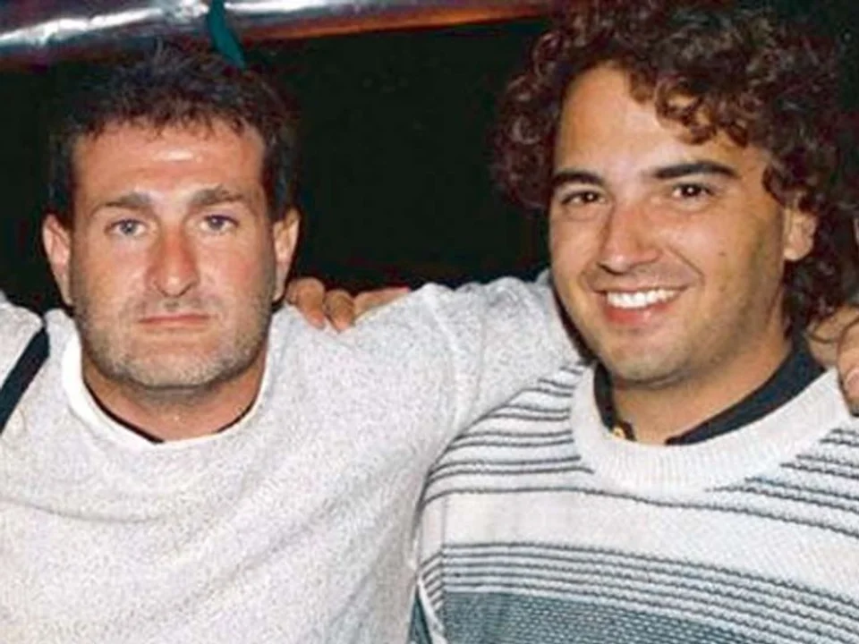 José Luis Cabezas y Gabriel Michi