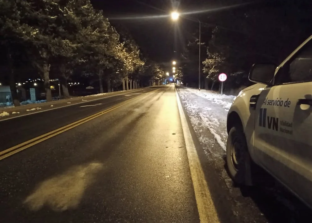 Transitar con extrema precaución por fuertes heladas y bancos de niebla en las rutas