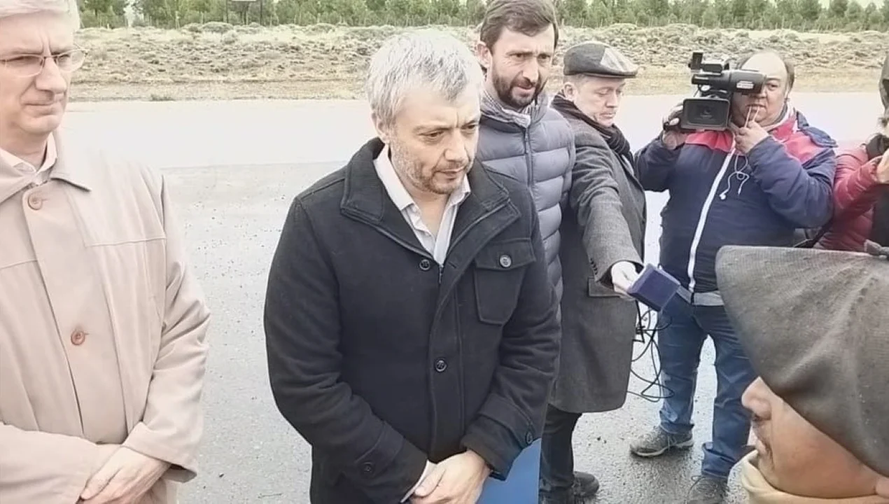 El Ministro de Ambiente llegó a la Planta para dialogar con la Comunidad Nahuelpan