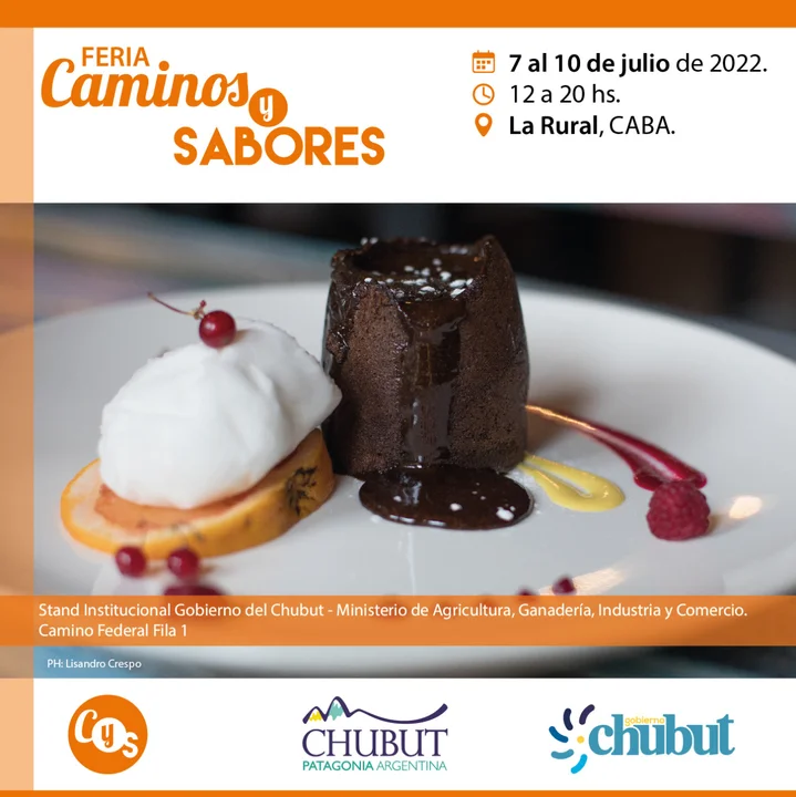 Con stand dedicado a La Trochita, Chubut será parte de la Feria “Caminos y Sabores” 