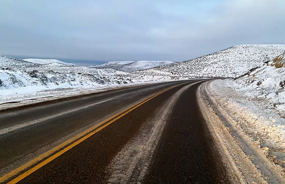 Habilitaron el tránsito en la Ruta 3 entre Trelew y Comodoro