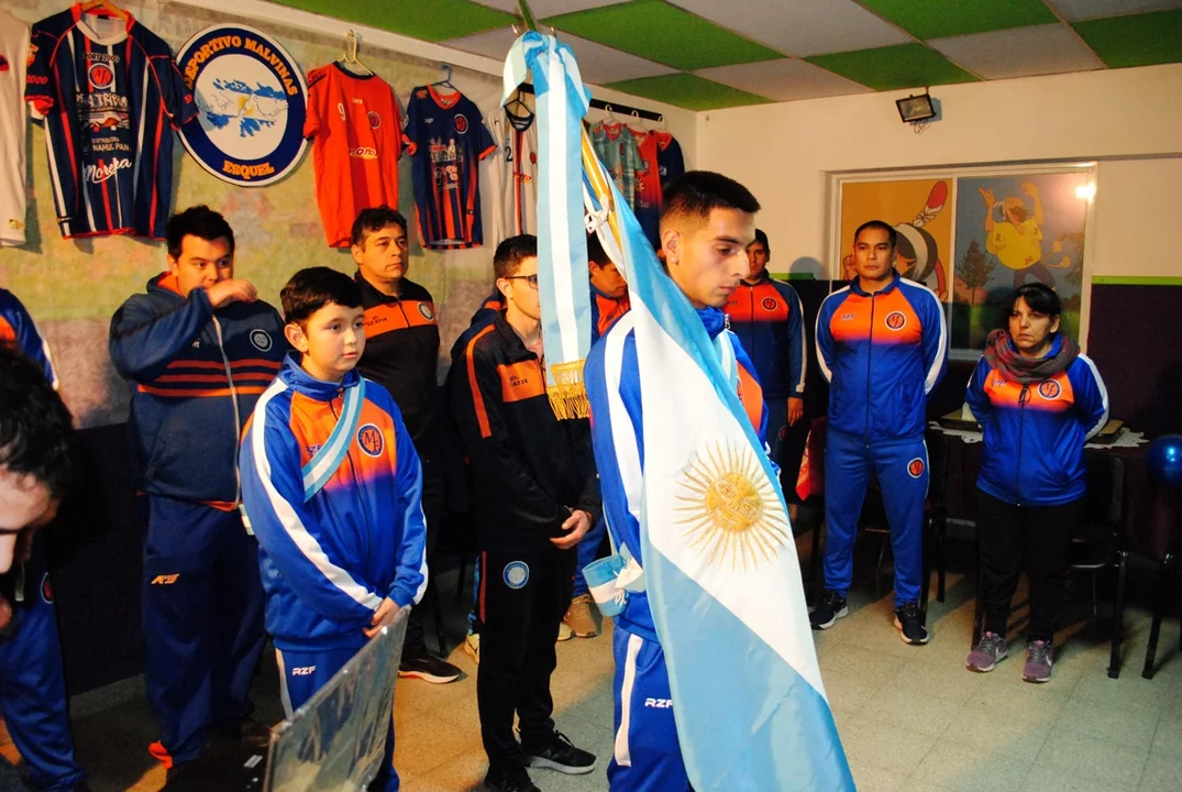 Se presentó el Malvinas Club Deportivo y Social Esquel