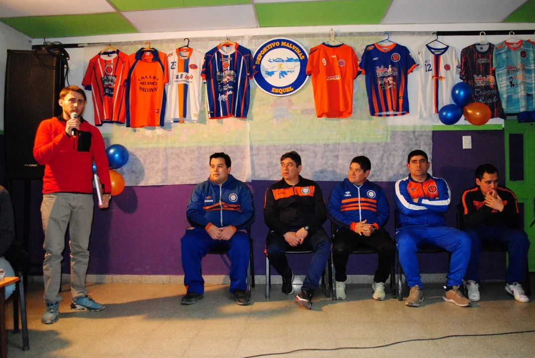 Se presentó el Malvinas Club Deportivo y Social Esquel