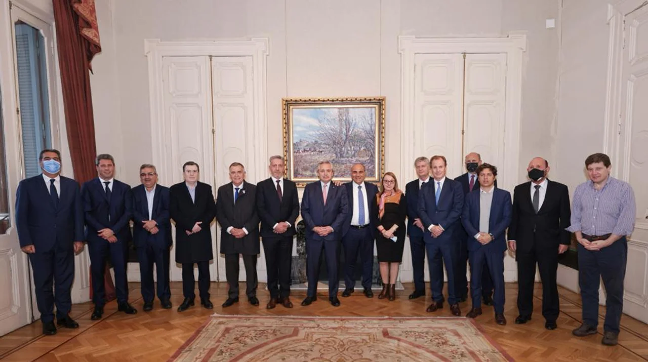 Arcioni participó de la reunión con gobernadores y Alberto Fernández