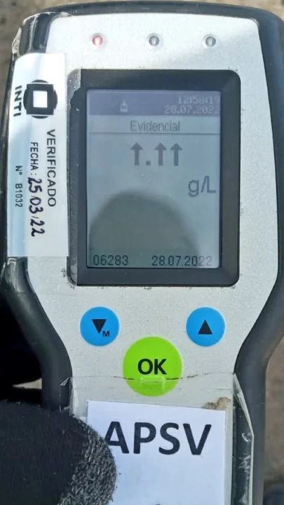 Esquel: Chocó y superó el máximo de medición en el test de alcoholemia