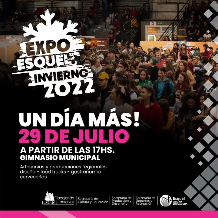 La Expo Invierno se extiende un día más: continúa este viernes en el Gimnasio Municipal