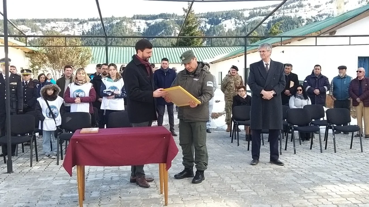 El Escuadrón 36 de Esquel celebró el 84° aniversario de la Gendarmería Nacional