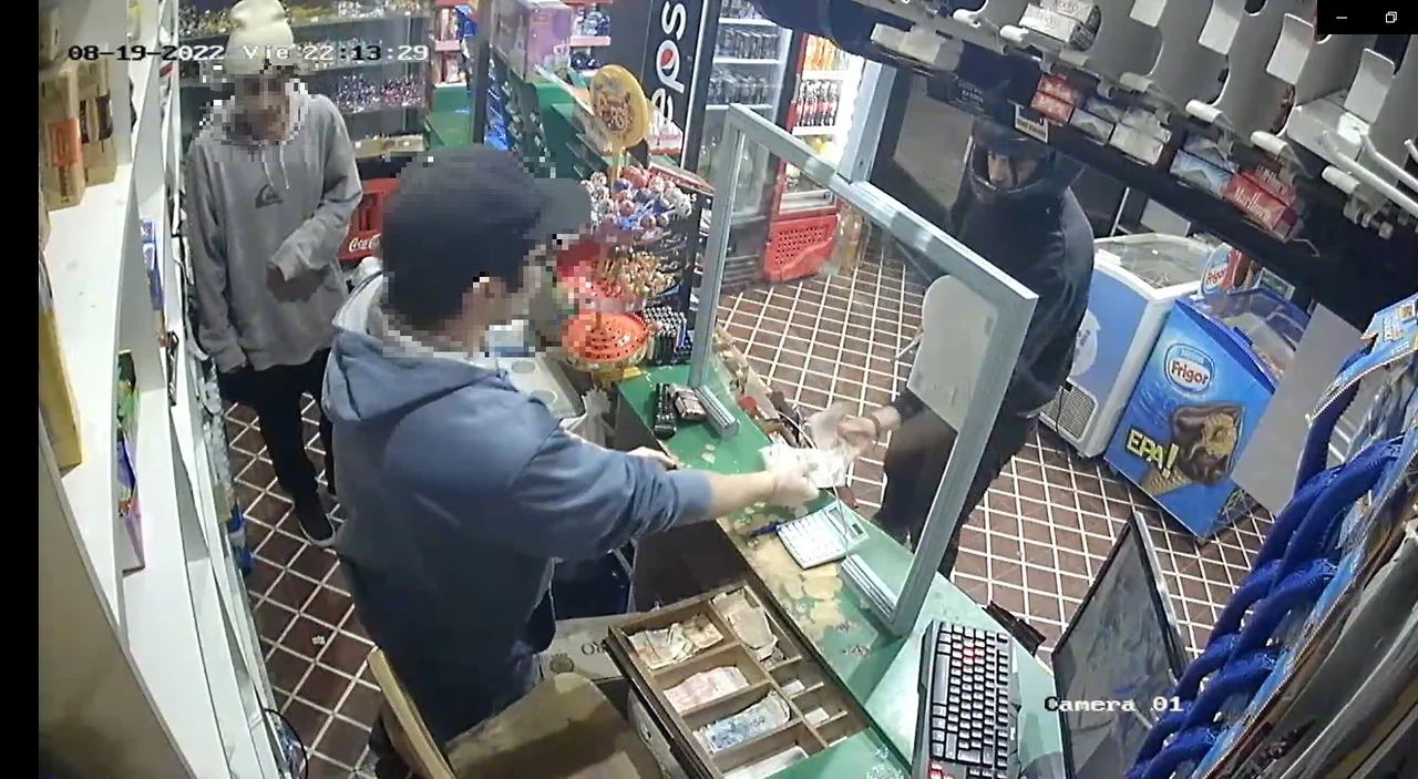 Robo a mano armada en un kiosco de Esquel
