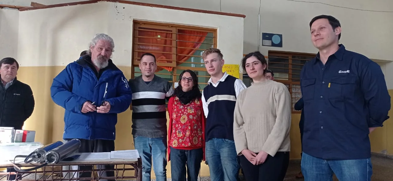 La Escuela 740 firmó un convenio de cooperación con la Coop 16
