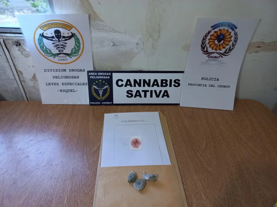 Controles en la ruta 40 con secuestro de cannabis