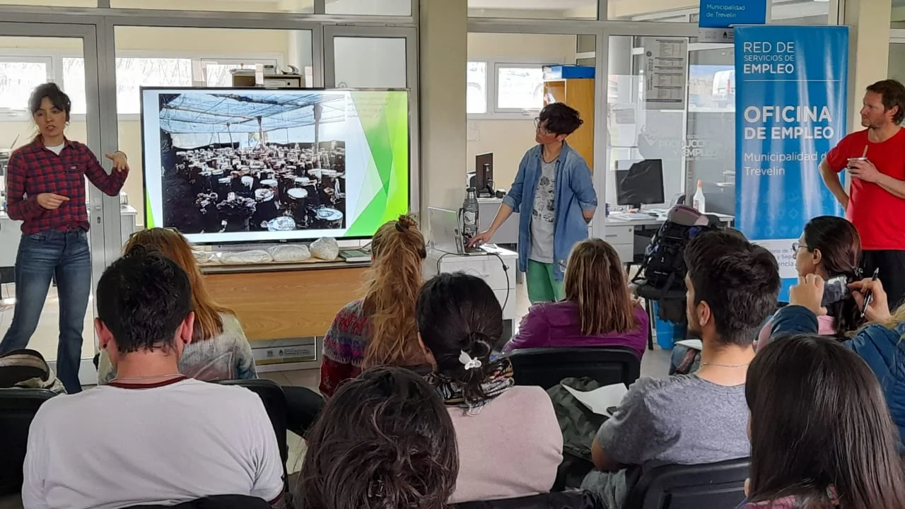 Trevelin: dictaron talleres sobre producción de hongos comestibles