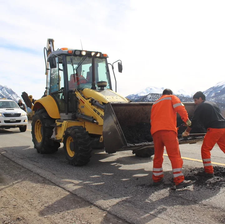 Ruta 40: postergan el bacheo en caliente entre El Bolsón y Bariloche