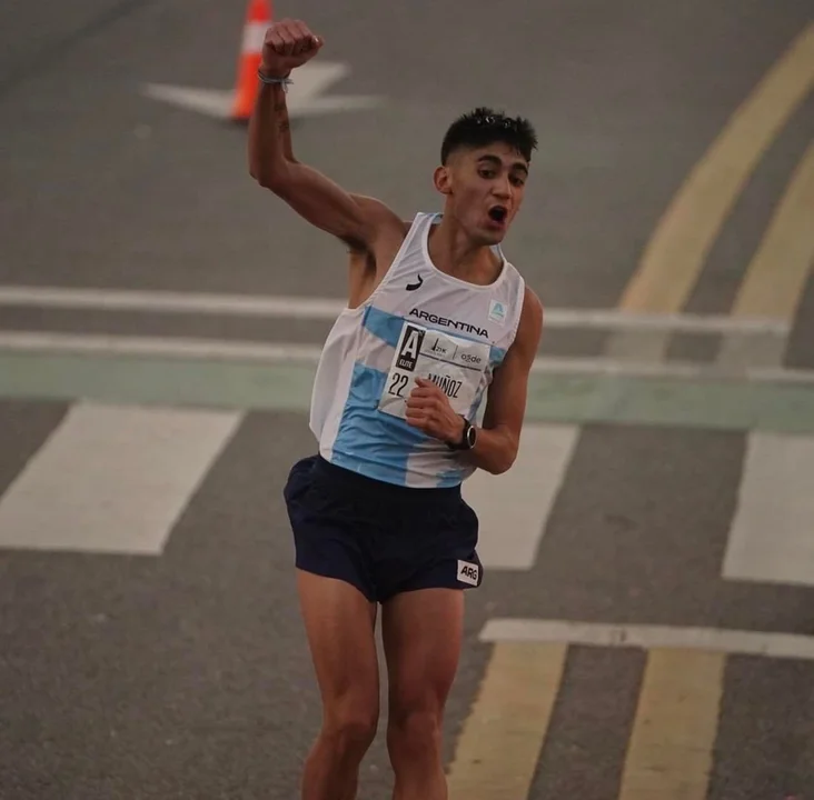 Eulalio “Coco” Muñoz corre la Maratón Internacional de Buenos Aires