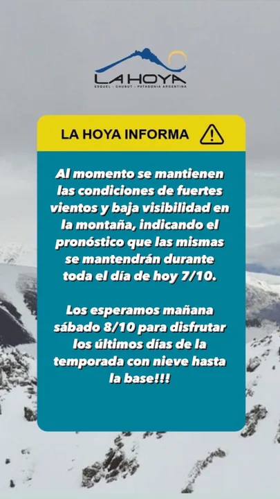 La Hoya abre el sábado: cómo funcionarán los medios el fin de semana