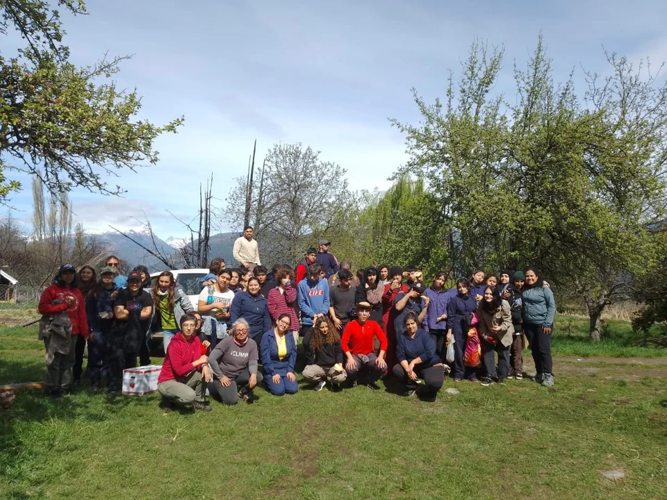 Estudiantes de la Politécnica plantaron 2 mil cipreses en áreas afectadas por incendios
