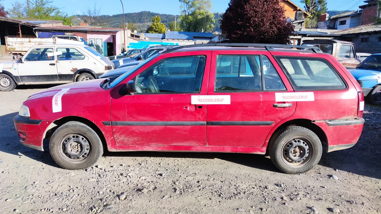 Secuestraron varios vehículos en controles de tránsito en Esquel