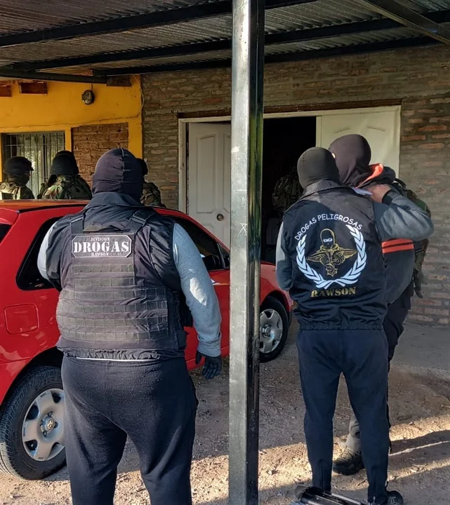 Chubut: desarticularon lugares de venta de drogas