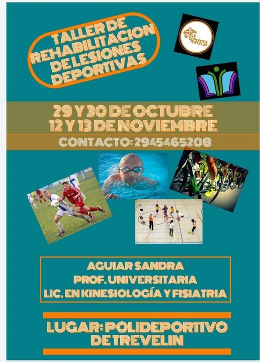 Dictarán un Taller de Rehabilitación de Lesiones Deportivas