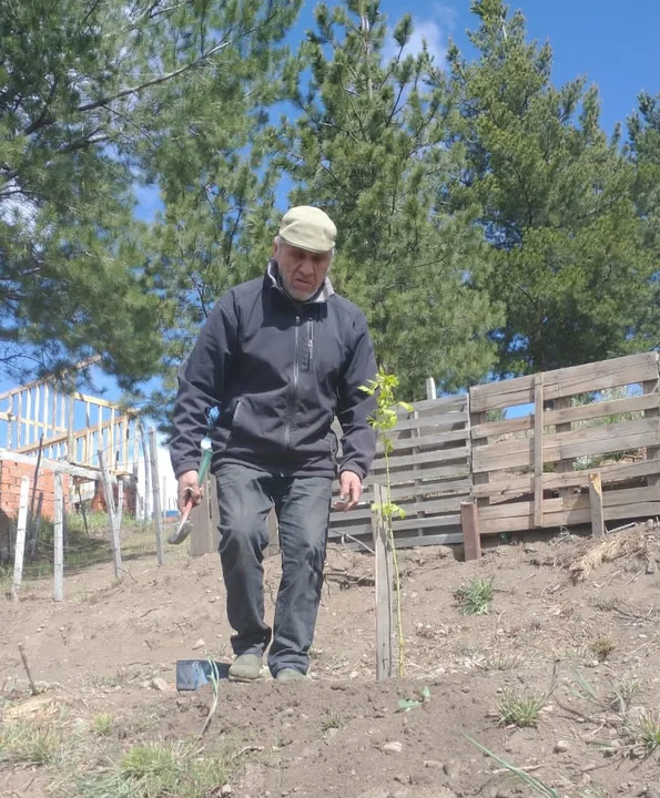 Realizaron una plantación de árboles en el barrio Ceferino