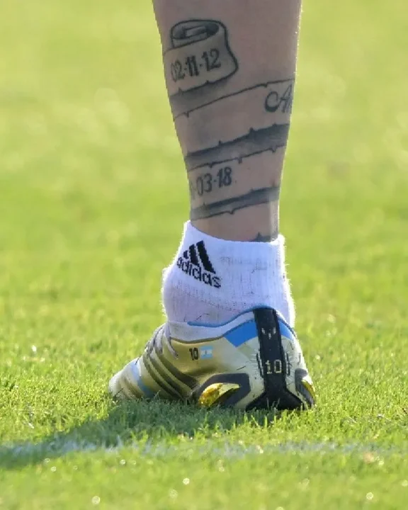 La imagen del tobillo de Messi que encendió las alarmas